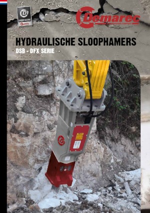Гідравлічні відбійні молотки Demarec DFX-80