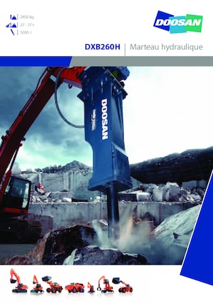 Гідравлічні відбійні молотки Doosan DXB260H