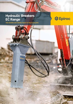 Гідравлічні відбійні молотки Epiroc EC 180 