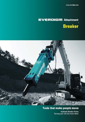 Гідравлічні відбійні молотки Everdigm EHB25 SA