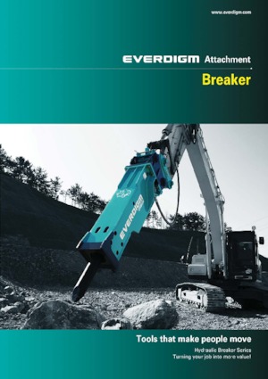 Гідравлічні відбійні молотки Everdigm EHB03