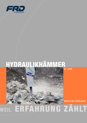 Гідравлічні відбійні молотки FRD F 35 XP