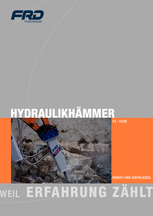 Гідравлічні відбійні молотки FRD FX45