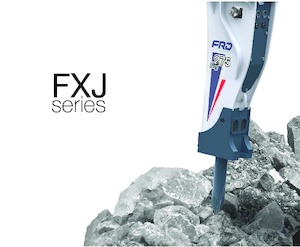 Гідравлічні відбійні молотки FRD FXJ275 
