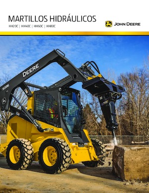 Гідравлічні відбійні молотки John Deere Construction HH80C