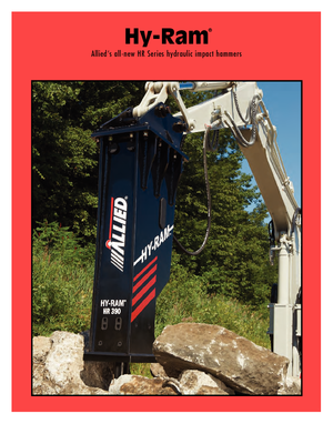 Гідравлічні відбійні молотки Allied HR 470