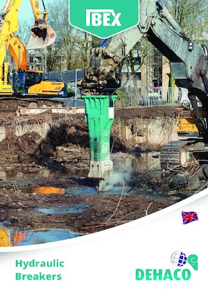 Гідравлічні відбійні молотки Dehaco IBEX 135GS