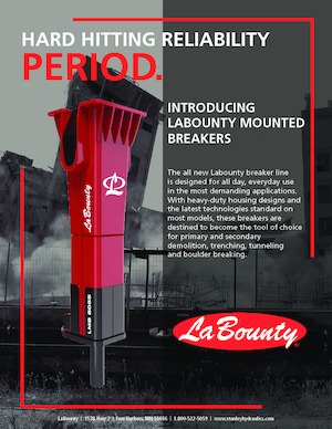 Гідравлічні відбійні молотки LaBounty LMB 1308 