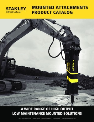 Гідравлічні відбійні молотки Stanley MBX15