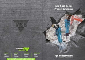 Гідравлічні відбійні молотки MSB MS 200 H