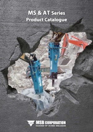 Гідравлічні відбійні молотки MSB MS 75AT