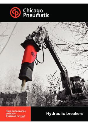 Гідравлічні відбійні молотки Chicago Pneumatic RX25