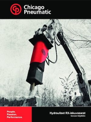 Гідравлічні відбійні молотки Chicago Pneumatic RX2