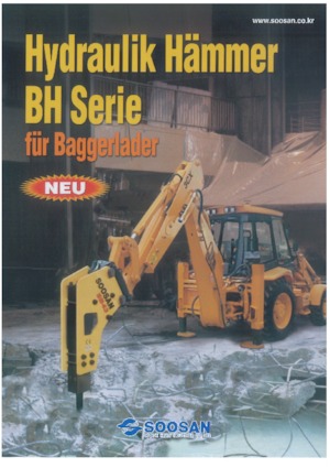 Гідравлічні відбійні молотки Soosan SB 35 BH