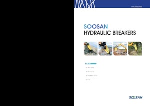 Гідравлічні відбійні молотки Soosan SB200TR-F 