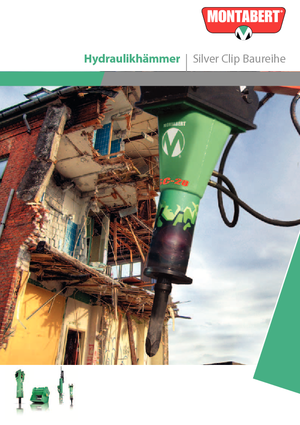 Гідравлічні відбійні молотки Montabert SC12