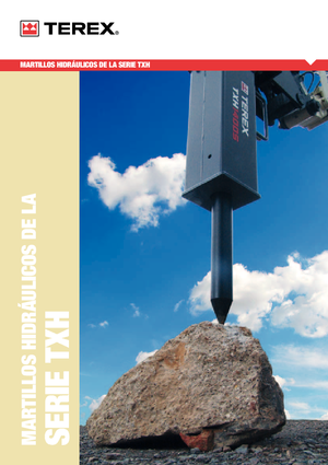 Гідравлічні відбійні молотки Terex TXH 1400 S