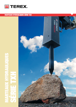 Гідравлічні відбійні молотки Terex TXH 1400 S