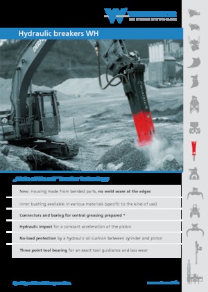 Гідравлічні відбійні молотки WIMMER WH 10