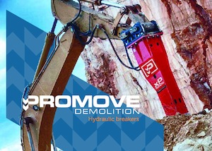 Гідравлічні відбійні молотки Promove xP 1000