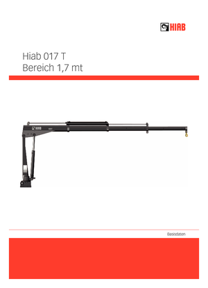 Електричні вантажні крани Hiab 017 T-1 PTO