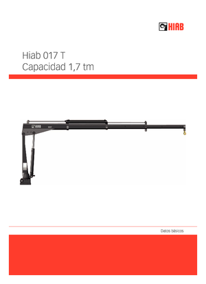 Електричні вантажні крани Hiab 017 T-2 PTO