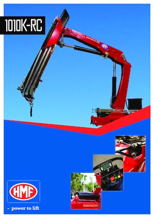 Гідравлічні вантажні крани HMF 1010-K1
