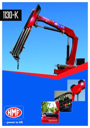 Гідравлічні вантажні крани HMF 1130-K1-RCS
