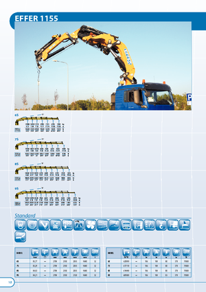 Гідравлічні вантажні крани Effer 1155 9S