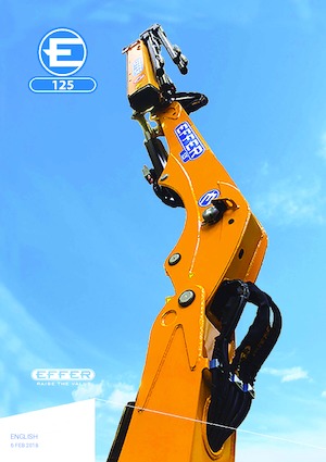 Гідравлічні вантажні крани Effer 125 4S