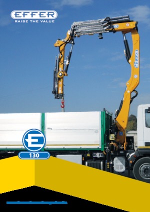 Гідравлічні вантажні крани Effer 130 4S
