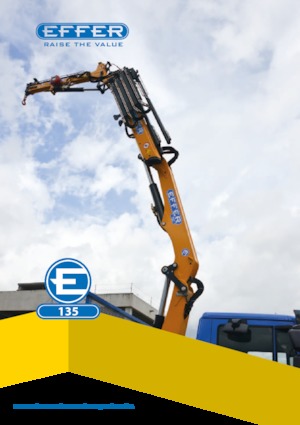 Гідравлічні вантажні крани Effer 135 4S