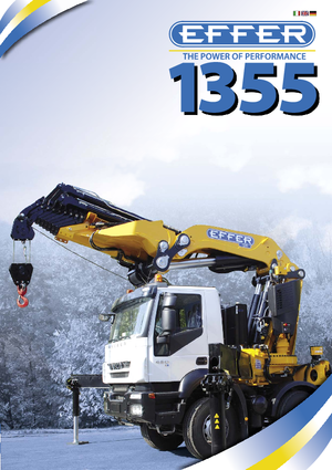 Гідравлічні вантажні крани Effer 1355 8S