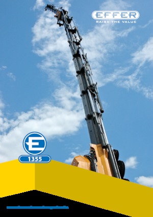 Гідравлічні вантажні крани Effer 1355 8S