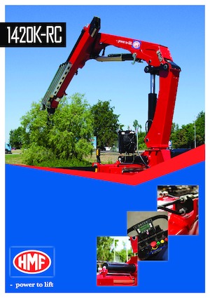 Гідравлічні вантажні крани HMF 1420-K2