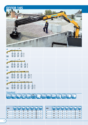 Гідравлічні вантажні крани Effer 145.11 2S