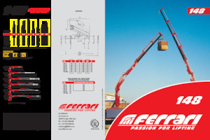Гідравлічні вантажні крани Ferrari® 148 A4 