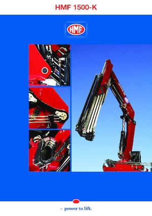 Гідравлічні вантажні крани HMF 1500-K1