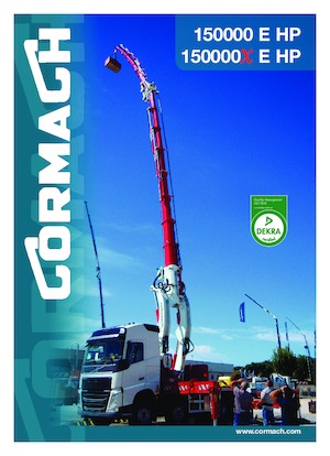 Гідравлічні вантажні крани Cormach 150000 E9F206 HP