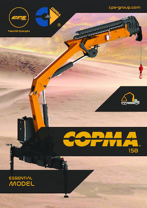 Гідравлічні вантажні крани COPMA 2000 158.2