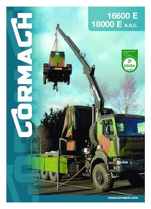 Гідравлічні вантажні крани Cormach 16600 E4