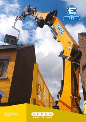 Гідравлічні вантажні крани Effer 175 5S
