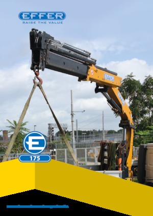 Гідравлічні вантажні крани Effer 175 5S