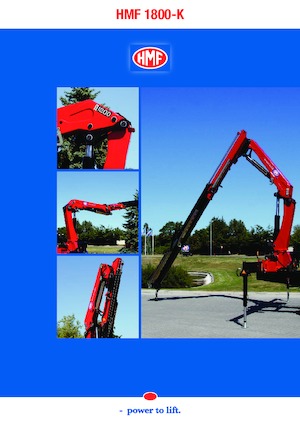 Гідравлічні вантажні крани HMF 1800-K7-HS10