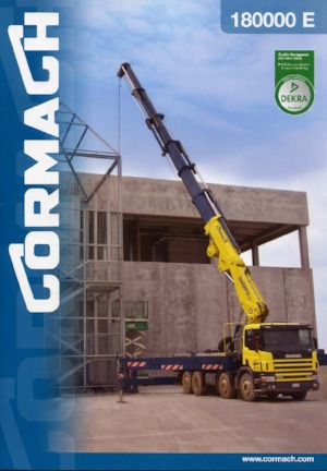 Гідравлічні вантажні крани Cormach 180000 E6JIB4 A.S.C. Plus