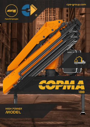Гідравлічні вантажні крани COPMA 2000 188.4 J3