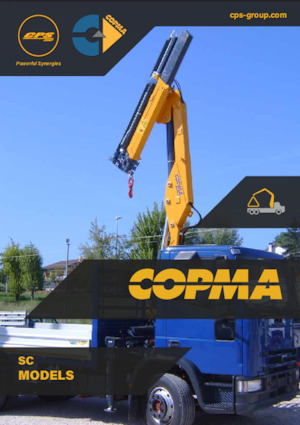 Гідравлічні вантажні крани COPMA 2000 198.2sc