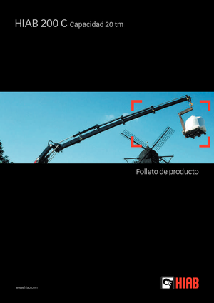 Гідравлічні вантажні крани Hiab 200 C-2
