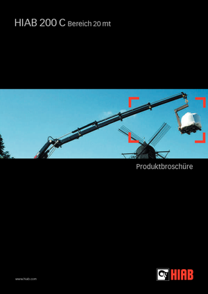 Гідравлічні вантажні крани Hiab 200 C-2