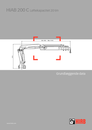Гідравлічні вантажні крани Hiab 200 C-2